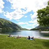 Der Molvenosee ist Zielort der ADAC Trentino Classic