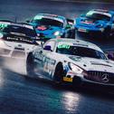 Starker Auftritt zu Rennbeginn für den Mercedes-AMG vom Drago Racing Team ZVO