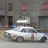 Führende in der Histo-Division: Gerd Sonntag / Ann-Kristin Rasselhövel im Mitsubishi Lancer.