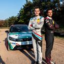 Laurin Heinrich und Clemens Schmid (l-r) gingen bei der Rallye-Challenge gemeinsam an den Start