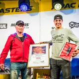 ADAC MX Masters, Holzgerlingen, Meisterehrung , Michael Spacek Förderpreis geht an Lukas Platt ( Deutschland / KTM ) beim ADAC MX Youngster Cup