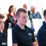 ADAC Stiftung Sport Einführungsseminar 2020, Bad Endorf, Förderpiloten (v.l.) Tim Tramnitz, Nick Loof und Luke Wankmüller