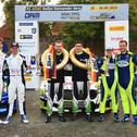 Die Top-Drei der 52. ADAC Rallye Stemweder Berg und der DRM-Saison 2023