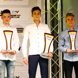 ADAC GT4 Germany, Meisterfeier, Luca-Sandro Trefz, Marius Zug, Stephan Grotstollen