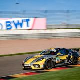#33 / Black Falcon Team Textar / Porsche 718 Cayman GT4 CS MR / Daniel Schwerfeld / Axel Sartingen