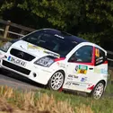 Nico Knacker feierte als Gaststarter den Klassensieg bei der ADAC Rallye „Rund um die Sullinger Bärenklaue“