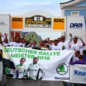 Fabian Kreim und Tobias Braun feiern mit Skoda Auto Deutschland den DRM-Titel