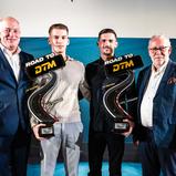 Dr. Claudius Leibfritz (Vorstand ADAC SE), Enrico Förderer, Jay Mo Härtling, Dr. Hilmar Siebert (Vizepräsident ADAC e.V.), ADAC GT4 Germany Gala, Hockenheim