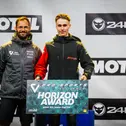 Maximilian Werner erhielt als bester deutscher 125 ccm-Fahrer den Pro Sports Alliance Horizon Award 