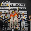 Das Samstagspodium der ADAC GT4 Germany aus Zandvoort