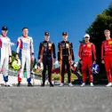 Kämpfen in Hockenheim um die Meisterschaft: Finn Zulauf, Felix Hirsiger, Tim Zimmermann, Leyton Fourie, Kiano Blum und Niklas Kalus (v.l.)