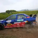 Sachse auf Punktejagd in Thüringen: Peter Corazza im Mitsubishi Lancer