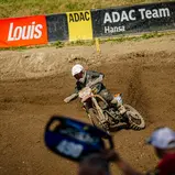Mark Szöke Eröss ( Rumänien / KTM / HTS ‐ KTM RACING TEAM ) beim ADAC MX Junior Cup 125