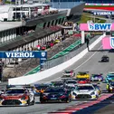 Der Rennstart zum Sonntagsrennen auf dem Red Bull Ring