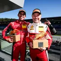 Die Sieger im Pro-AM Cup: Axcil Jefferies und Ernst Kirchmayr von Baron Motorsport