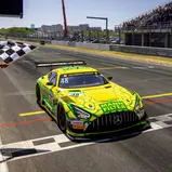 Maro Engel gelang in seinem Mercedes-AMG GT3 die schnellste Rennrunde