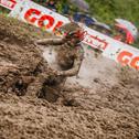 Tom Koch kämpfte sich als bester Serienstarter auf das Podium hinter den zwei WM-Gastfahrern Herlings und Jonass
