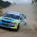 Wichtige Meisterschaftspunkte sammeln: Peter Corazza Im Mitsubishi Lancer R4