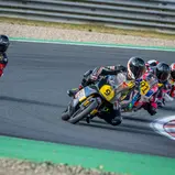 Für Yevsevii Kovalov ist es der erste Sieg im ADAC Junior Cup.
