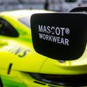 Das Mascot-Logo ist auf den Heckflügel-Endplatten aller DTM-Fahrzeuge präsent