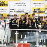 ADAC GT Masters, Lausitzring, GRT Grasser-Racing-Team, Callaway Competition, Jules Gounon, Daniel Keilwitz, Rolf Ineichen, Christian Engelhart, Patrick Assenheimer, Dominik Schwager, Luca Stolz, Mirko Bortolotti