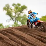 Lucas Leok zeigt im ADAC MX Junior Cup 125 eine steile Lernkurve