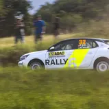 Premiere: Der Corsa Rally6 zeigte sich bei der ADAC Saarland-Pfalz Rally erstmals den deutschen Fans