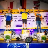 ADAC MX Masters Holzgerlingen Jahresehrung beim ADAC MX Youngster Cup v.l.n.r.: Roland Edelbacher (Österreich/KTM/DIMOCO Europe Racing), Jett Lawrence (Australien/Suzuki /Team Suzuki Germany). Richard Sikyna (Slowakei/KTM /JD GUNNEX KTM RACING TEAM)