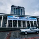 Die Messe Motorworld Classics war der Ausgangspunkt der Tour