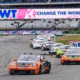 Der Porsche Carrera Cup Deutschland bleibt Partnerserie der Deutschen GT-Meisterschaft (Foto: Porsche)