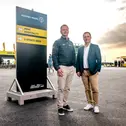 ADAC Vorstand Lars Soutschka (li.) und Simon Bitter, Mitglied der Geschäftsleitung bei Kühne+Nagel ADAC Vorstand Lars Soutschka (li.) und Simon Bitter, Mitglied der Geschäftsleitung bei Kühne+Nagel