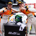 Doppelsieg in Zandvoort für Mike David Ortmann (li.) und Hugo Sasse