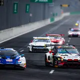#6 Szymon Ladniak (POL) / Dante Rappange (NLD) / LIQUI MOLY Team Engstler / Lamborghini Huracán GT3 EVO 2, #56 Sandro Holzem (DEU) / Juliano Holzem (DEU) / Schubert Motorsport / BMW M4 GT3 Evo, Dekra Lausitzring
