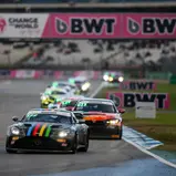 #4 COSY Racing by ESM / Jan Philipp Springob / Storm Gjerdum / Aston Martin Vantage AMR GT4 EVO, Hockenheimring