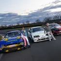 Drei Ford-Piloten aus der DTM: Arjun Maini, Gerd Ruch und Fabio Scherer (l-r)