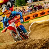 ADAC MX Masters 2019 , ADAC MX Masters Holzgerlingen, Tobias Caprani ( Dänemark / KTM / Kosak Racing Team ) beim ADAC MX Junior Cup