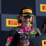 Anina Urlaß stand in der laufenden Saison bereits dreimal auf dem Podium