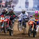 Max Nagl (12) spurtete im ersten Lauf der ADAC MX Masters-Saison 2024 zu einem Start-Ziel-Sieg