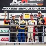 Siegerehrung Rennen 2, ADAC TCR Germany, Hockenheimring