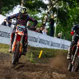 Tom Koch ( Deutschland / KTM / KTM SARHOLZ RACING TEAM ) und Roan van de Moosdijk ( Niederlande / KTM / KOSAK RACING TEAM ) beim ADAC MX Masters
