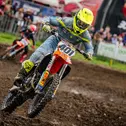 Marcel Stauffer debütierte in der ADAC MX Masters-Klasse mit einem Laufsieg und dem dritten Platz in Gaildorf