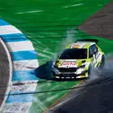Der Deutsche Rallye-Meister Marijan Griebel sorgte für Action