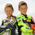 Ondrej Vostatek (Doppelsieger Viertakt-Einsteiger) und Filip Salac (Doppelsieger Viertakt-Nachwuchs)