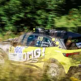 Calle Carlberg: Der Ex-Champion staunte über das hohe Niveau im ADAC Opel GSE Rally Cup
