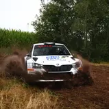 DRM, ADAC Rallye Masters 2019, 4. Lauf, ADAC Rallye "Rund um die Sulinger Bärenklaue", Philip Geipel, Skoda Fabia R5 Evo