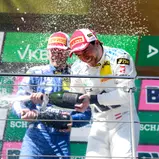 Der Tiroler Lucas Auer freute sich über den zweiten Platz