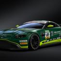 Der Aston Martin Vantage GT4 von Dörr Motorsport - Urheber: Berzerk Design