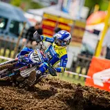 Jayson Van Drunen ( Niederlande / Yamaha / SHR Motorsports-Yamaha Motor Europe ) beim ADAC MX Junior Cup