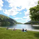 Der Molvenosee ist Zielort der ADAC Trentino Classic