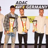 Sieger der Gesamtwertung 2023, v.l.n.r.: Denis Bulatov, Hugo Sasse, Mike David Ortmann, Jannes Fittje, David Jahn